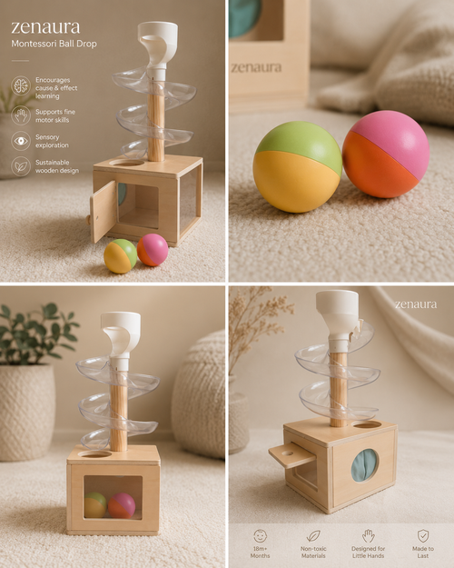 Montessori ball drop