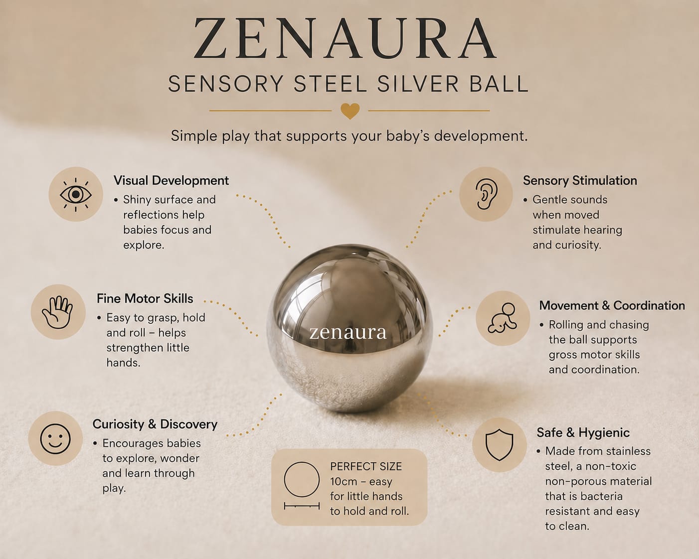 Mirrored Sensory Ball